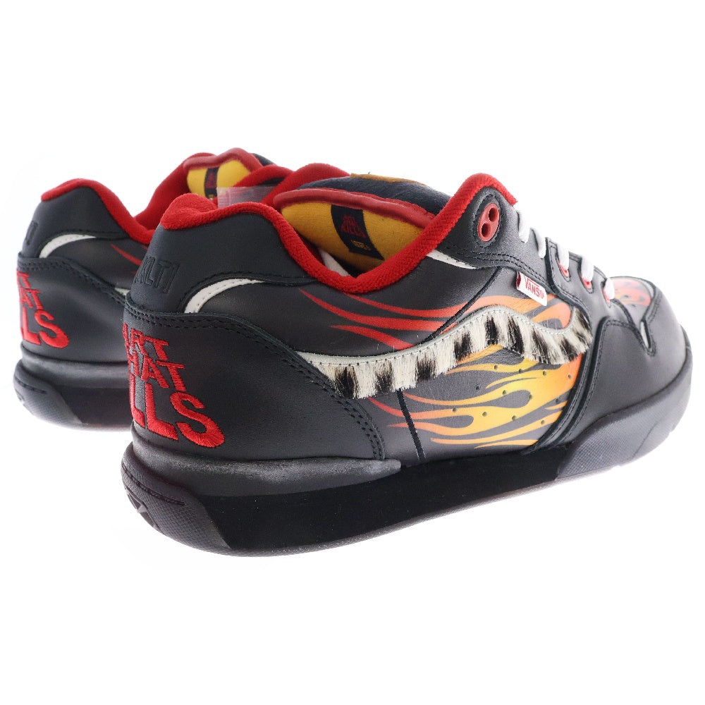 VANS(ヴァンズ) × GALLERY DEPT. Rowley XLT LX Flames ギャラリーデプト ローリー フレーム ローカットスニーカー ブラック US11.5/29.5cm VN000E21FLM