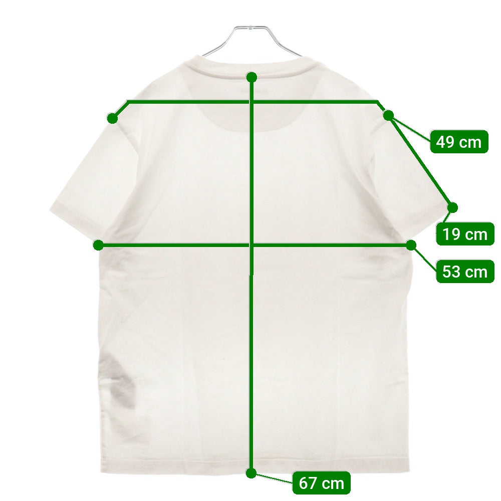 JIL SANDER +(ジルサンダープラス) 23SS パックT ロゴTシャツ ホワイト J47GC0001 J45048