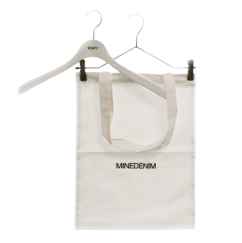 WTAPS(ダブルタップス) 24AW ×MINEDENIM マインデニム 裏地レオパード柄 デニム シングルコート ブラック 242TQMYD-JKM01S