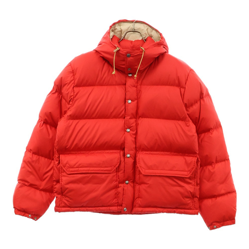 THE NORTH FACE(ザノースフェイス) 71 SIERRA DOWN SHORT JACKET シエラ フーデッド ダウンジャケット パーカー レッド NF0A7US3