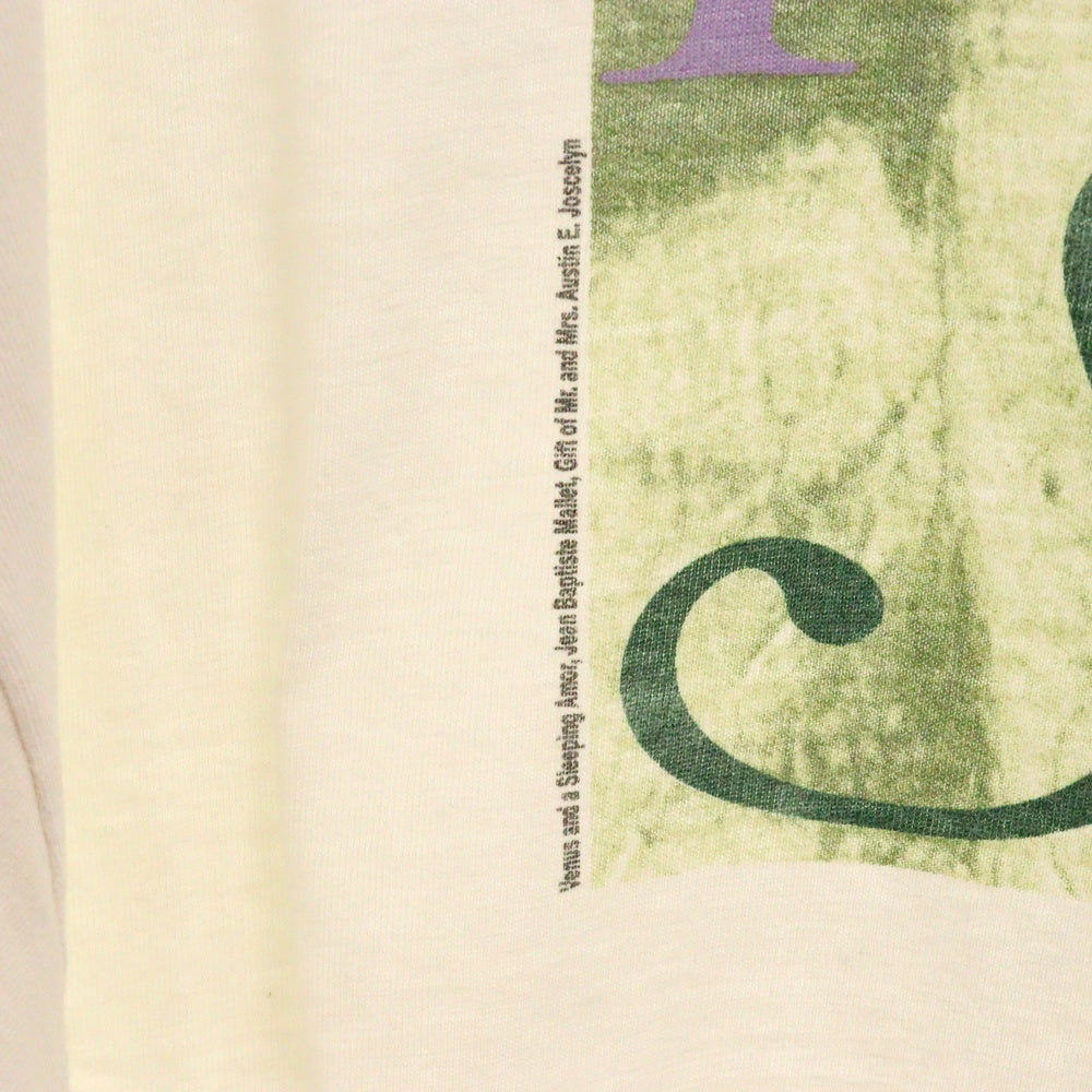 VINTAGE(ヴィンテージ) 90S VINTAGE HANES LACMA MUSE S/S TEE ヴィンテージ ヘインズ アートプリントTシャツ 半袖カットソー ホワイト