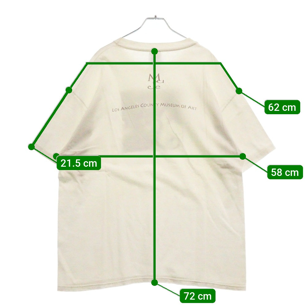 VINTAGE(ヴィンテージ) 90S VINTAGE HANES LACMA MUSE S/S TEE ヴィンテージ ヘインズ アートプリントTシャツ 半袖カットソー ホワイト