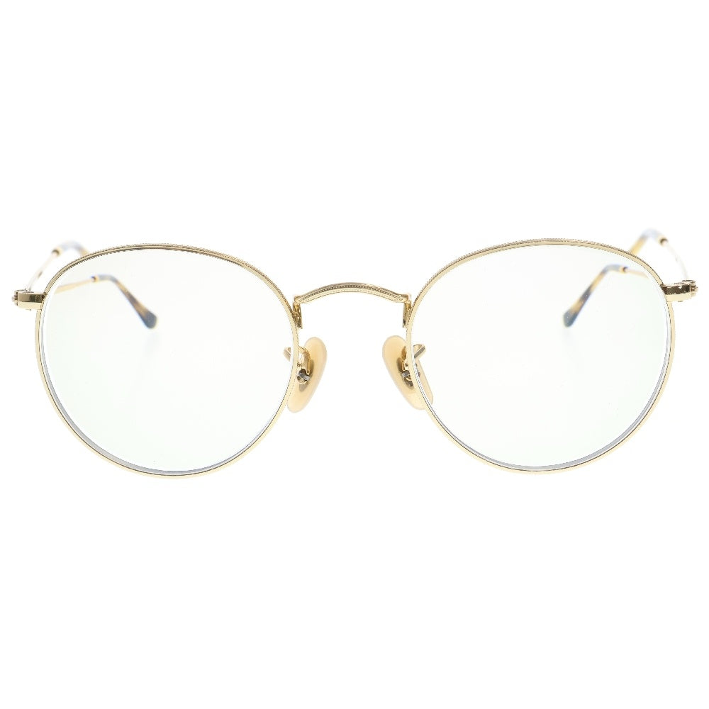 Ray Ban(レイバン) ROUNDMETAL ラウンドフレーム ゴールドメガネ 眼鏡 サングラス RB3447V