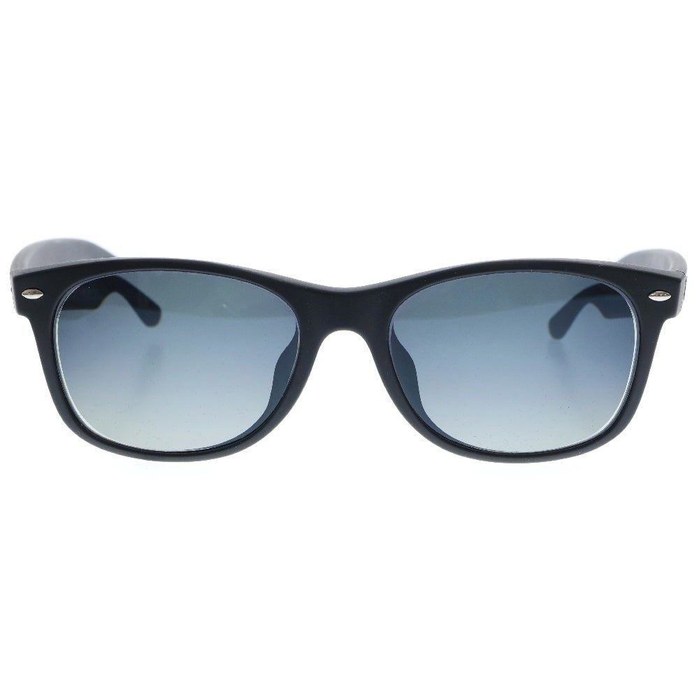 Ray Ban(レイバン) NEW WAYFARER ニューウェイファーラー マットブラック ウェリントンサングラス メガネ 眼鏡 ブラック RB2132-F