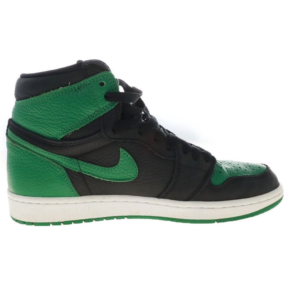 NIKE(ナイキ) AIR JORDAN 1 RETRO HIGH OG PINE GREEN エアジョーダン1 レトロ パイングリーン ローカットスニーカー ブラック/グリーン US9/27.0cm 555088-030