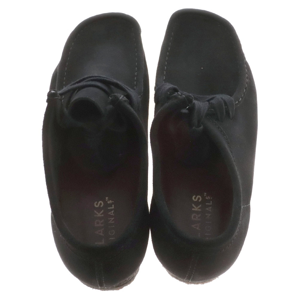 Clarks ORIGINALS(クラークス オリジナルス) WALLABEE ワラビー クレープソール スエード ローカットシューズ ブラック US8/26.0cm
