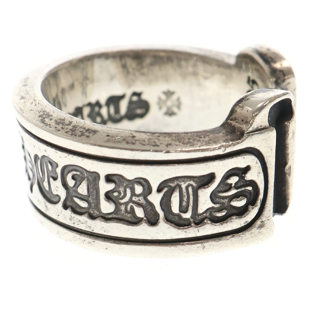 CHROME HEARTS(クロムハーツ) LG SCROLL LABEL ラージスクロールラベル リング シルバーBCA383