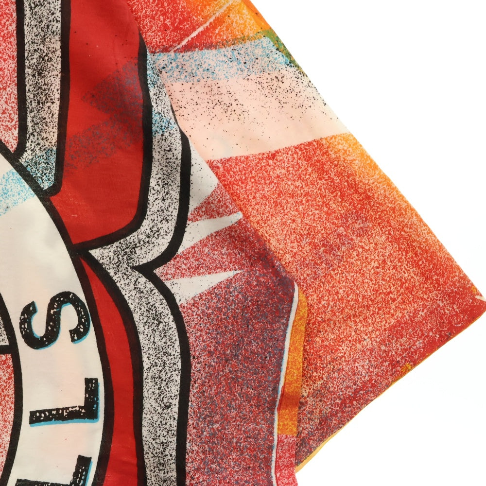 VINTAGE(ヴィンテージ) 90S VINTAGE T's CHICAGO BULLS ヴィンテージ シカゴブルズ 総柄 両面プリント 半袖Tシャツ カットソー オレンジ/レッド