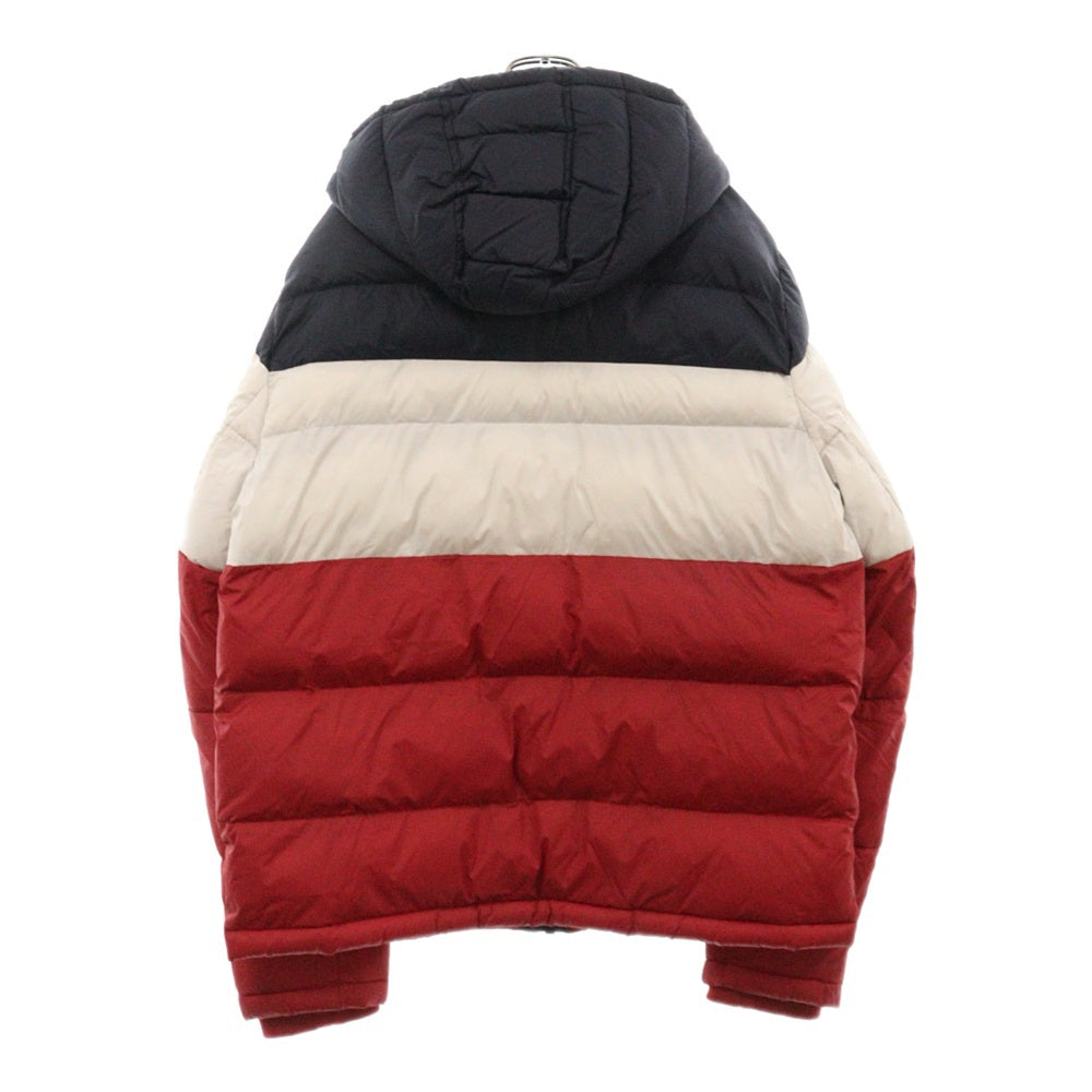 TOMMY HILFIGER(トミーヒルフィガー) CLASSIC HOODY PUFFER JACKET クラシック フード付き パファー 中綿ジャケットネイビー/ホワイト/レッド 156AN122