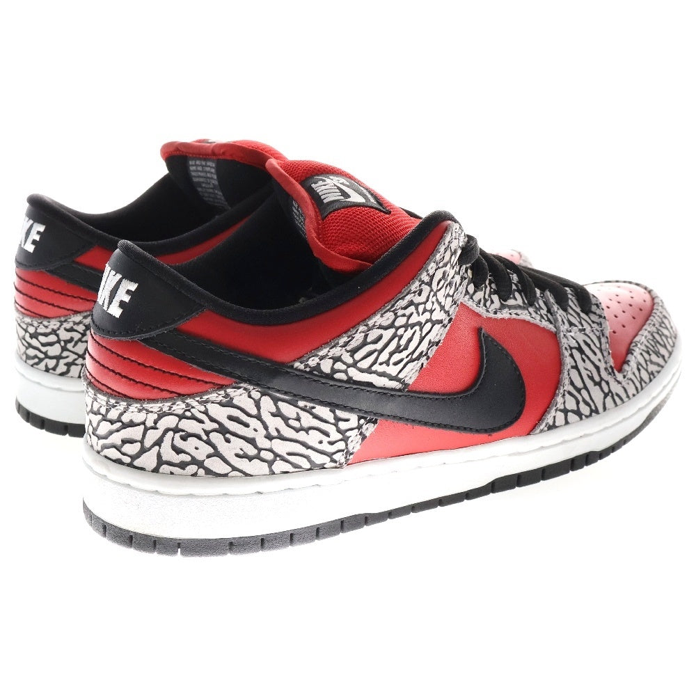 NIKE SB(ナイキエスビー) 12SS ×SUPREME DUNK LOW PREMIUM SB シュプリーム ダンク プレミアム ローカットスニーカー レッド US9/27.0cm 313170-600