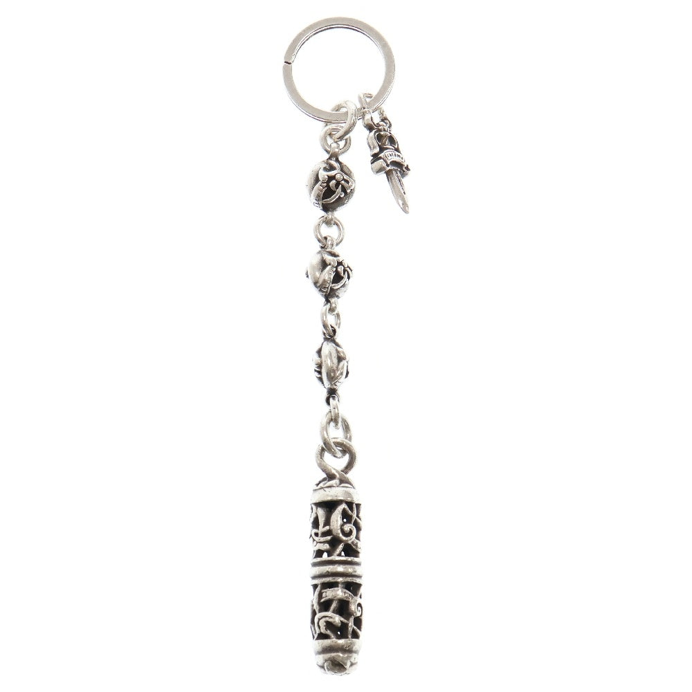 CHROME HEARTS(クロムハーツ) CELTIC ROLLER DAGGER ケルティックローラー ダガー キーチェーン キーリング キーホルダー シルバー