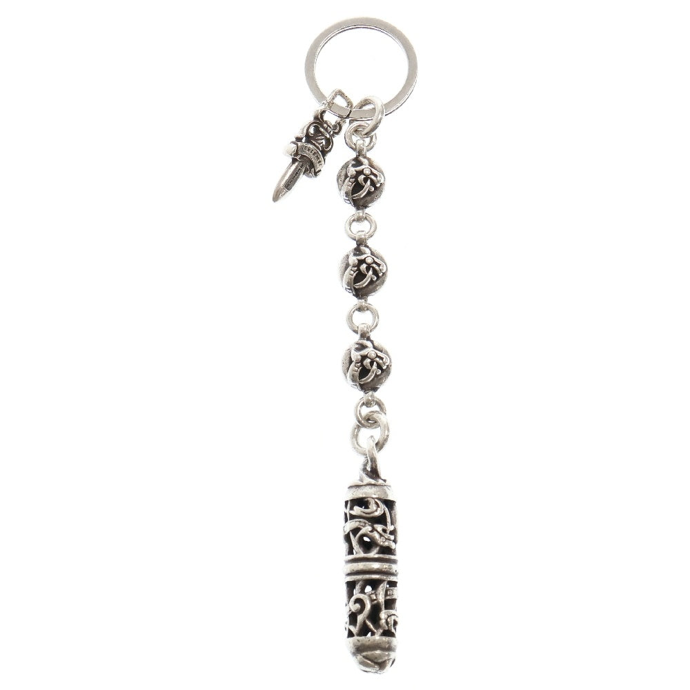 CHROME HEARTS(クロムハーツ) CELTIC ROLLER DAGGER ケルティックローラー ダガー キーチェーン キーリング キーホルダー シルバー