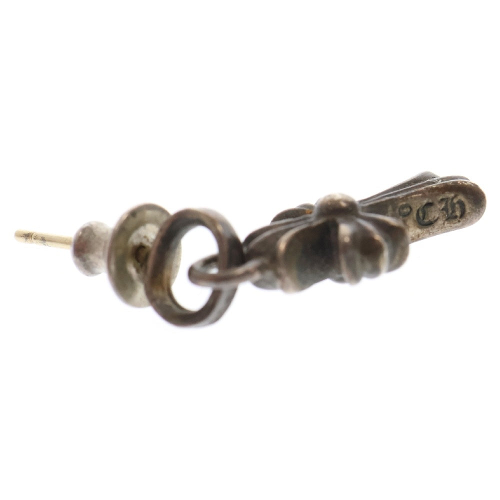 CHROME HEARTS(クロムハーツ) BBY F PPRCHN ベイビーファットクロス ドロップピアス シルバー BCA090