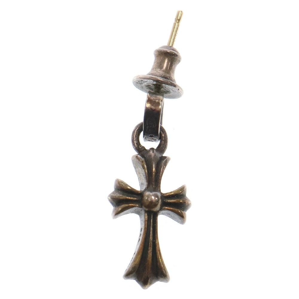CHROME HEARTS(クロムハーツ) BBY F PPRCHN ベイビーファットクロス ドロップピアス シルバー BCA090