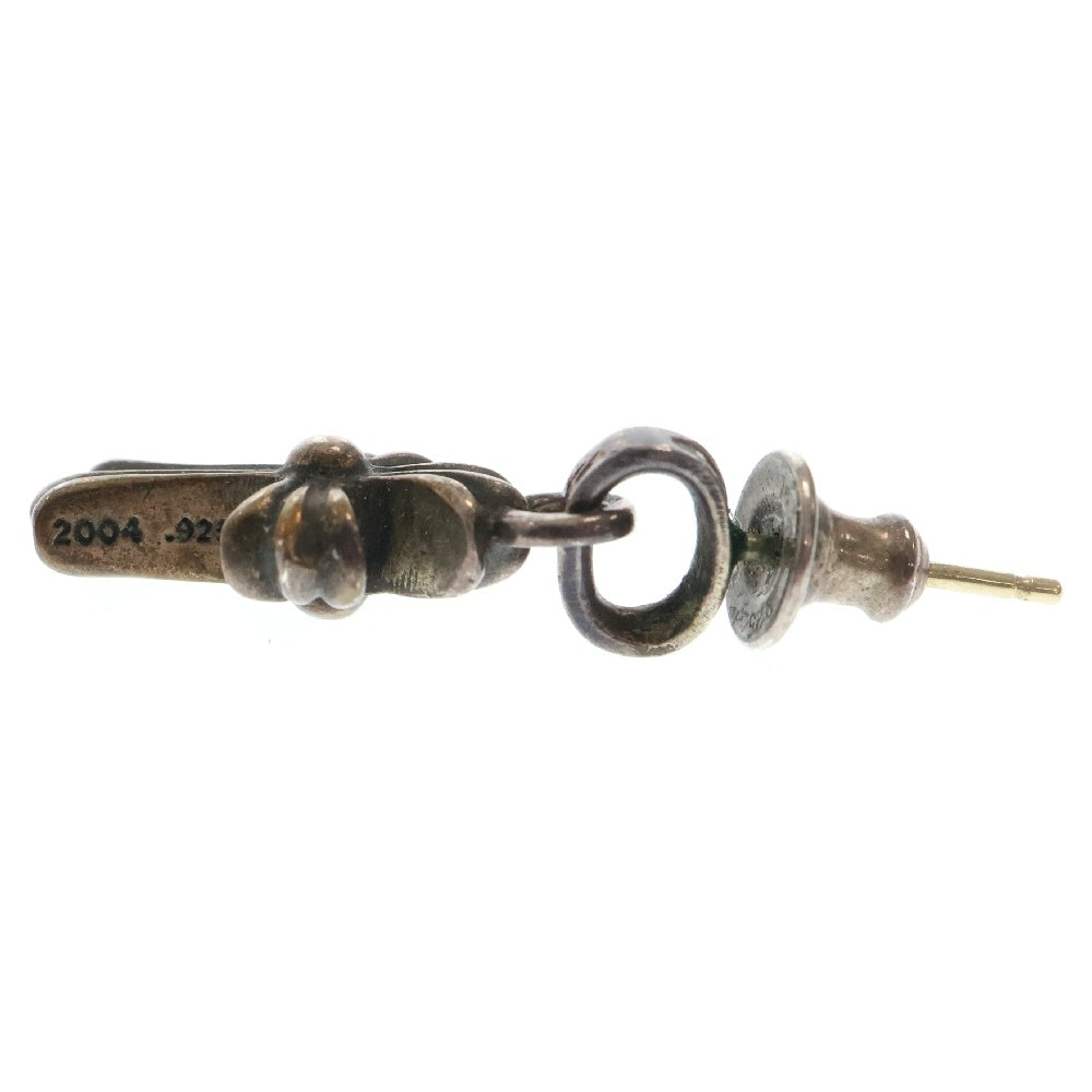 CHROME HEARTS(クロムハーツ) BBY F PPRCHN ベイビーファットクロス ドロップピアス シルバー BCA090