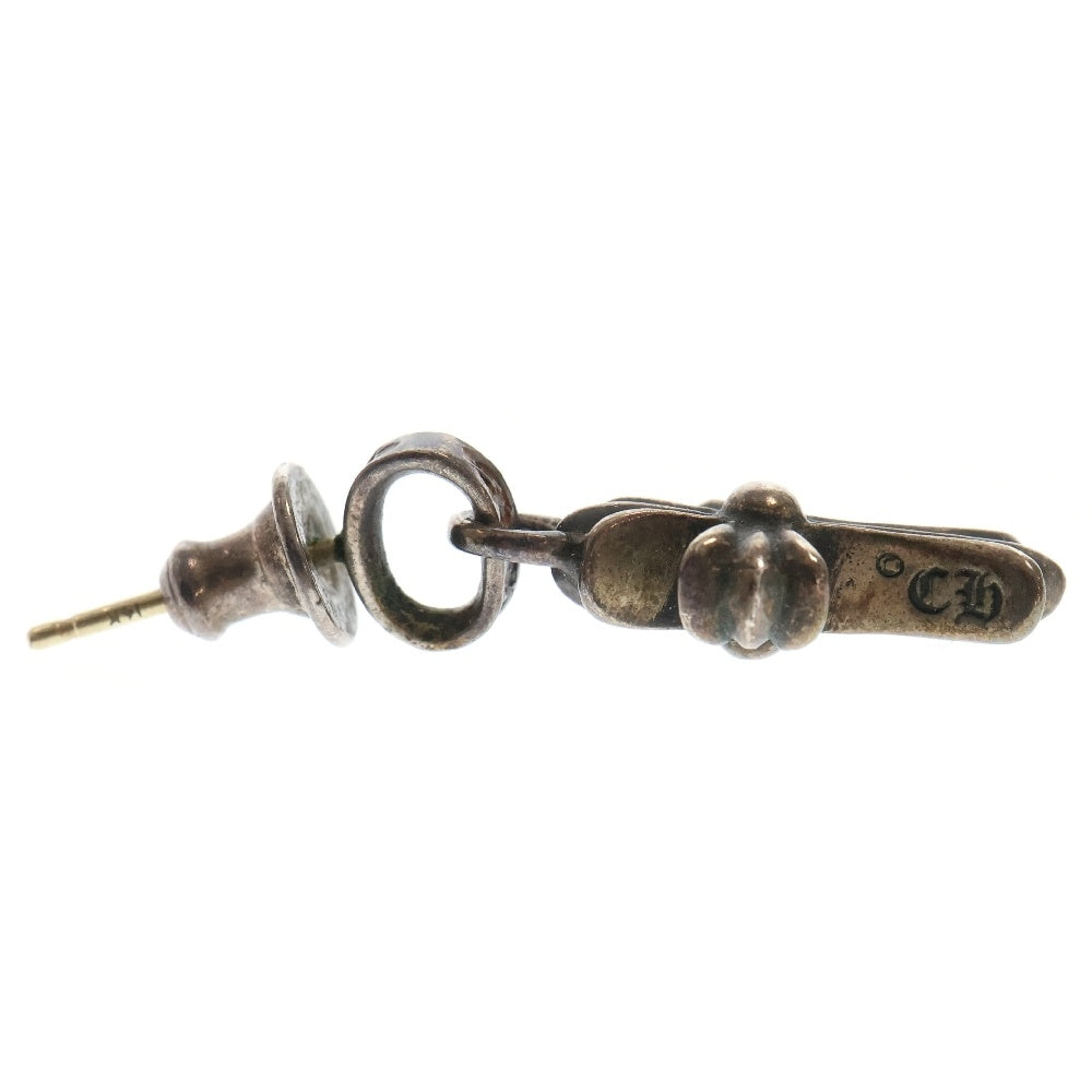 CHROME HEARTS(クロムハーツ) BBY F PPRCHN ベイビーファットクロス ドロップピアス シルバー BCA090