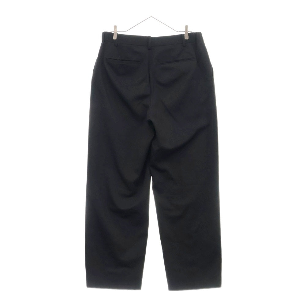 UNDERCOVER(アンダーカバー) 24AW ウールワイド イージーパンツ ジップフライパンツ スラックス ブラック UC2D4502-2
