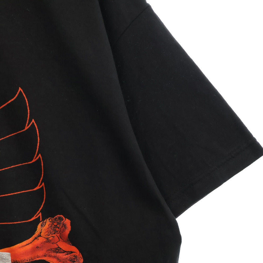 VINTAGE(ヴィンテージ) 90S VINTAGE METALLICA PUSHEAD REBEL ヴィンテージ メタリカ パスヘッド レベル スカル 両面プリント 半袖Tシャツ カットソー ブラック