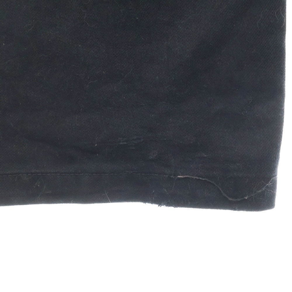 SUPREME(シュプリーム) 22AW Work Pant コットン ジップフライ ワークパンツ ブラック