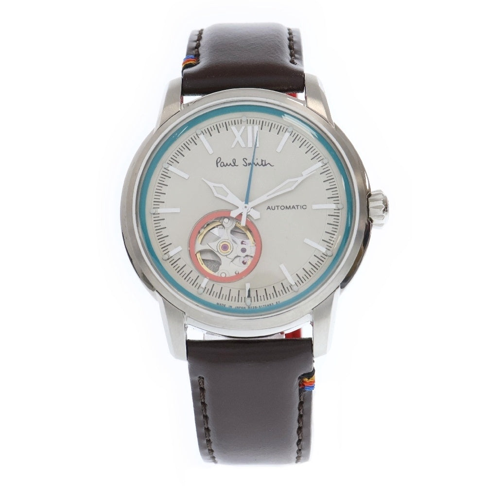 Paul Smith WATCH(ポールスミスウォッチ) King's Cross キングスクロス レザーバンド ウォッチ 時計 BJ7-115-90