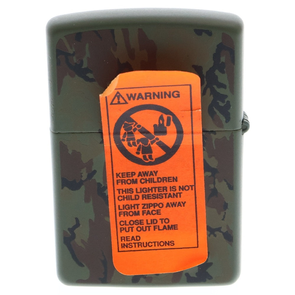 STUSSY(ステューシー) ZIPPO CAMOUFLAGE ジッポ カモフラージュ 迷彩 ライター グリーン