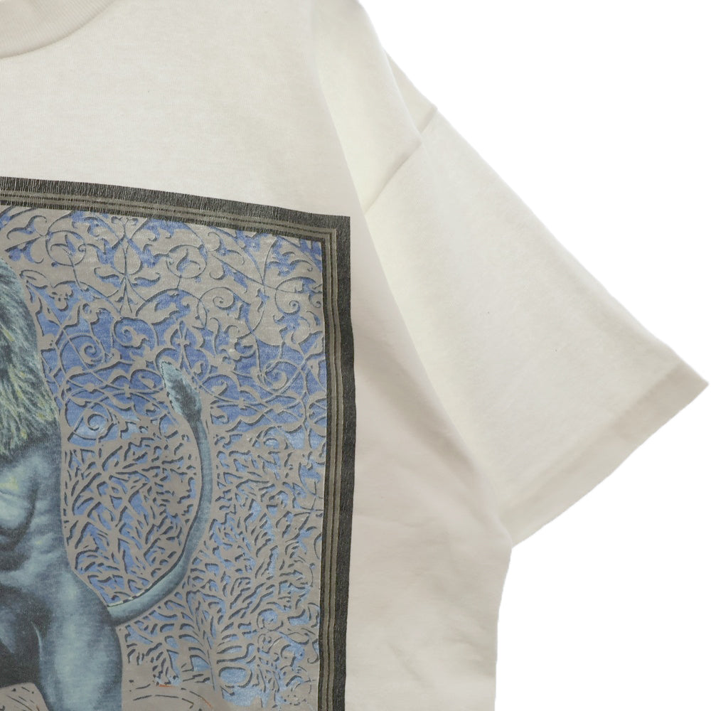 VINTAGE(ヴィンテージ) 90s THE STONES BRIDGES TO BABYLON TEE ANVIL ヴィンテージ ローリングストーンズ ライオンプリント クルーネック半袖Tシャツ ホワイト