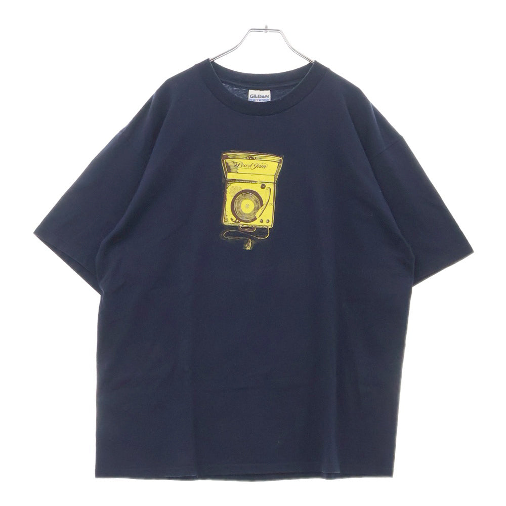 VINTAGE(ヴィンテージ) 90s パールジャム レコードプリント半袖Tシャツ ネイビー