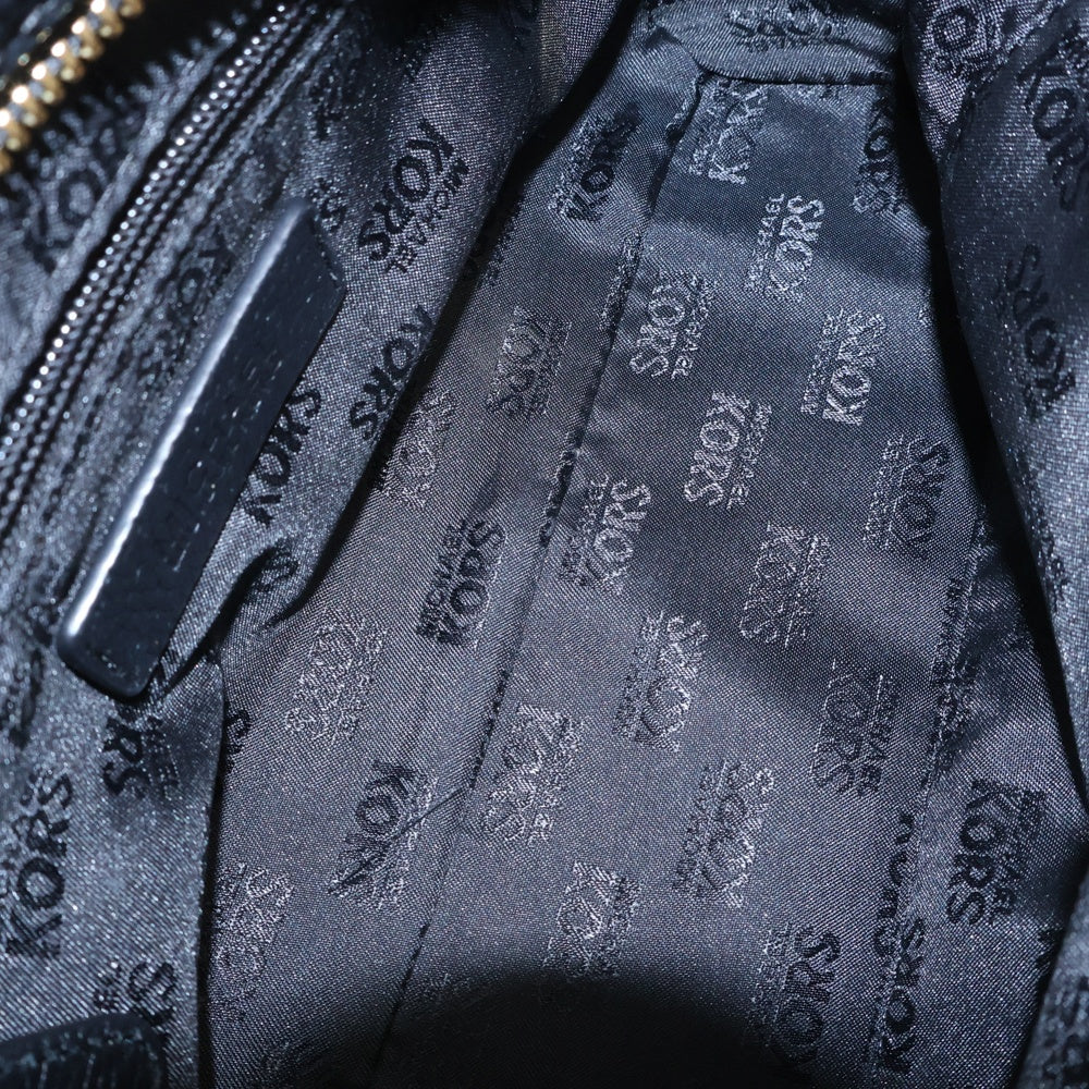 MICHAEL KORS(マイケルコース) フロントロゴ レザー ミニハンドバッグ ブラック レディース 35T7GBFS1L