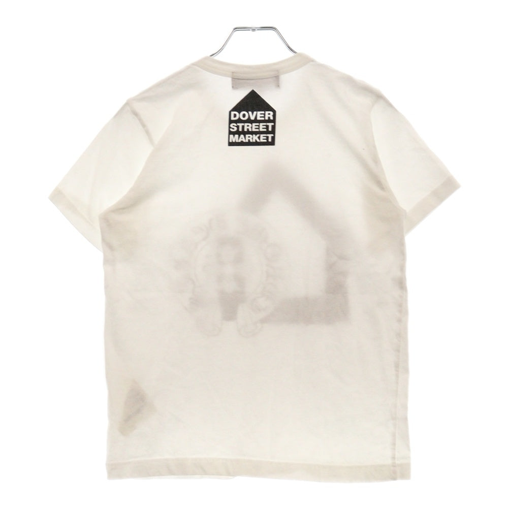 CHROME HEARTS(クロムハーツ) ×COMME des GARCONS HORSESHOE LOGO TEE コムデギャルソン DSM別注 ホースシューロゴ 半袖Tシャツ カットソー ホワイト レディース ZI-T004