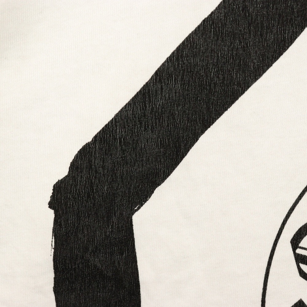 CHROME HEARTS(クロムハーツ) ×COMME des GARCONS HORSESHOE LOGO TEE コムデギャルソン DSM別注 ホースシューロゴ 半袖Tシャツ カットソー ホワイト レディース ZI-T004