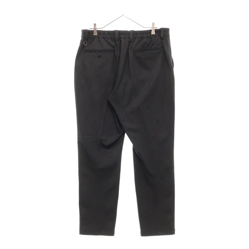 SOPHNET.(ソフネット) 23AW MONALUCE WAIST SHIRRING SLIM FIT SLACKS モナルーチェ ウエスト シャーリング ストレッチ テーパード スラックスパンツ グレー SOPH-232032