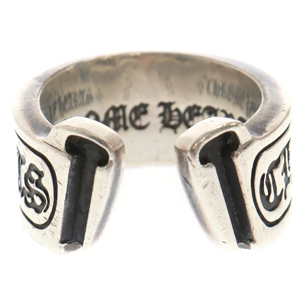 CHROME HEARTS(クロムハーツ) LG SCROLL LABEL ラージスクロールラベル リング シルバーBCA383