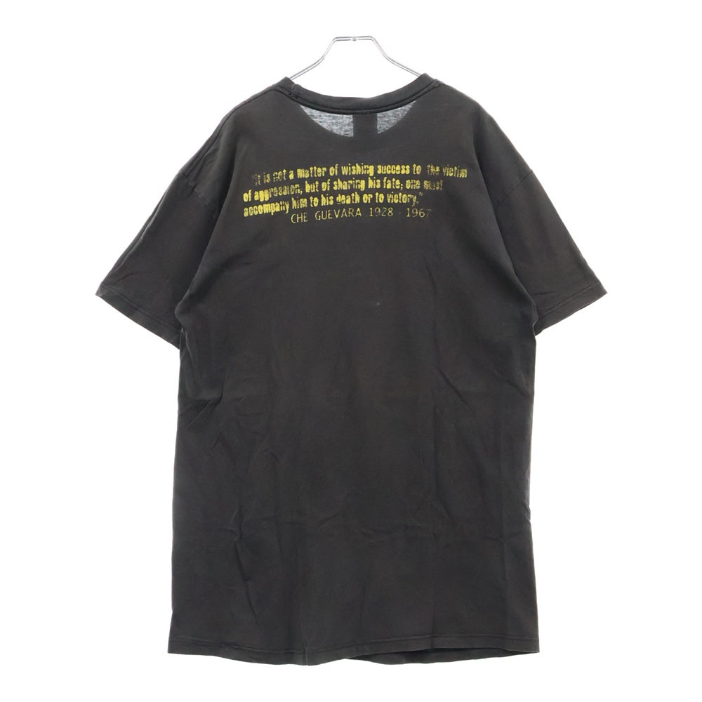 VINTAGE(ヴィンテージ) 90S ヴィンテージ レイジアゲインスト ザ マシーン チェゲバラ giantタグ 両面プリント 半袖Tシャツ カットソー ブラック