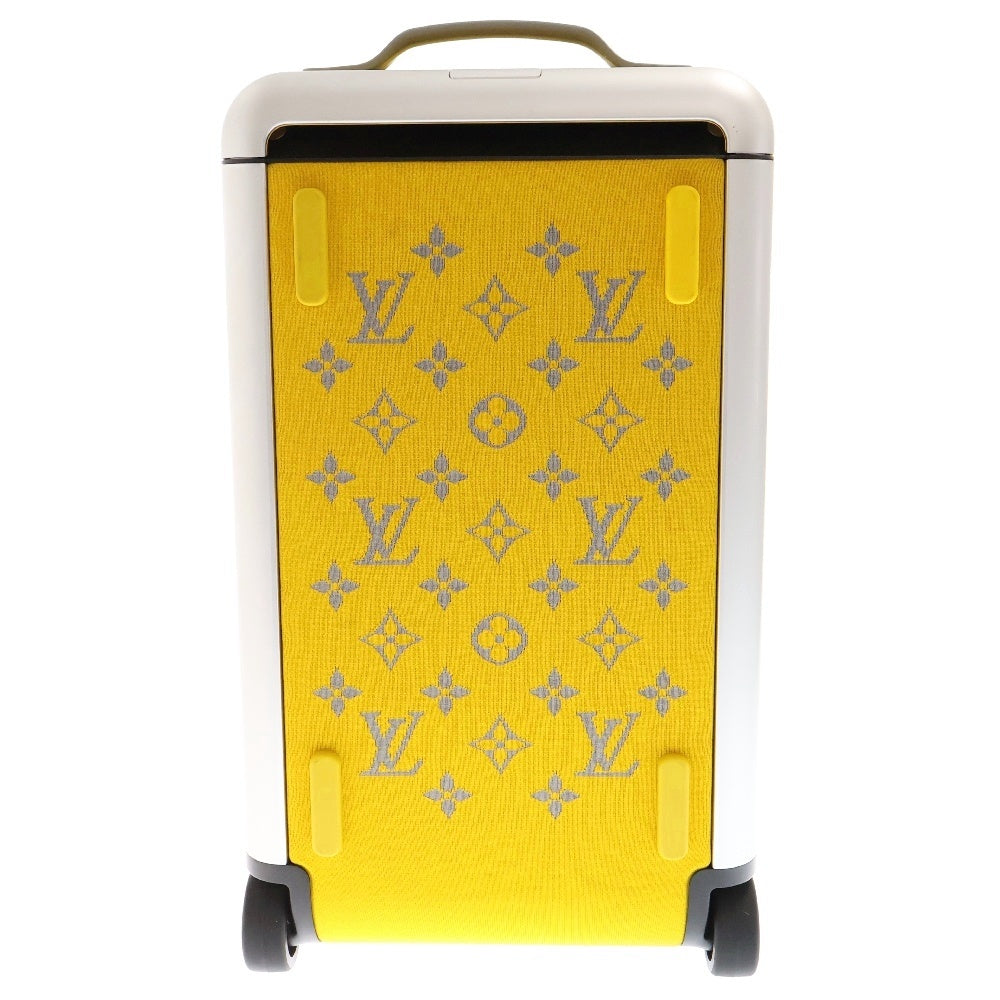 LOUIS VUITTON(ルイヴィトン) ホライゾン ソフト 2R55 キャンバス ジャカードニット キャリーバッグ スーツケース イエロー M20124 RFID