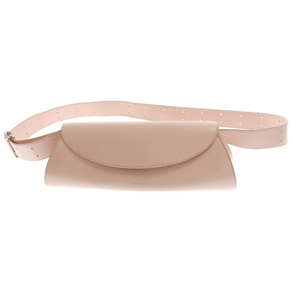 JIL SANDER(ジルサンダー) CANNOLO カンノーロ スモール エンボスロゴ レザー ショルダーバッグ レディース J07WD0023P5355679