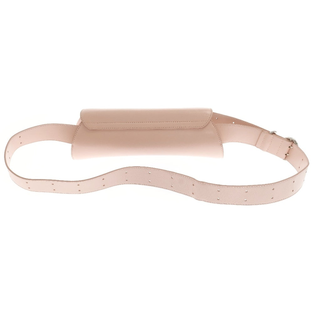 JIL SANDER(ジルサンダー) CANNOLO カンノーロ スモール エンボスロゴ レザー ショルダーバッグ レディース J07WD0023P5355679