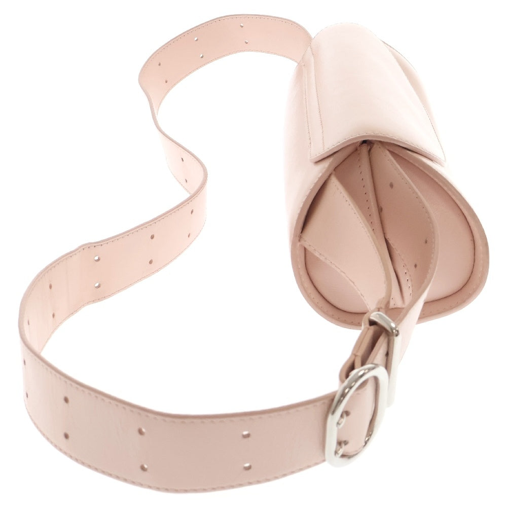 JIL SANDER(ジルサンダー) CANNOLO カンノーロ スモール エンボスロゴ レザー ショルダーバッグ レディース J07WD0023P5355679