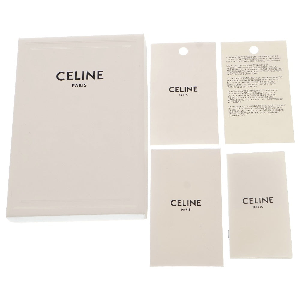 CELINE(セリーヌ) COIN & CARD POUCH トリオンフ カーフスキン コイン カードケース ブラック 10C663BFU 38NO