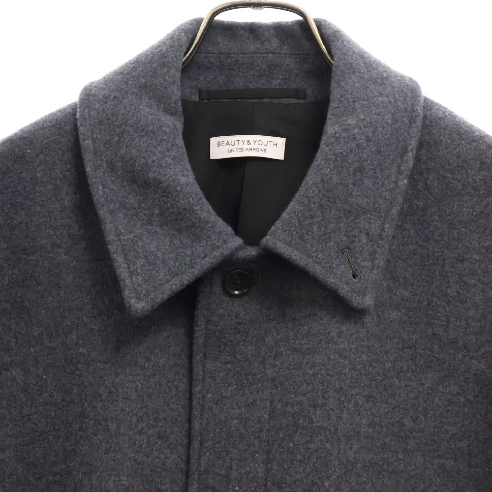 BEAUTY&YOUTH UNITED ARROWS(ビューティーアンドユースユナイテッドアローズ) メルトン ウール ステンカラーコート 1225-199-0073