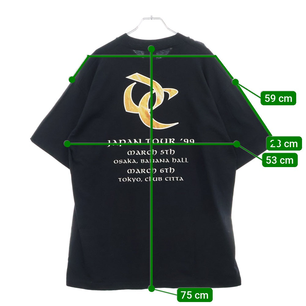 VINTAGE(ヴィンテージ) 90s DCクーパー フェイスプリント半袖Tシャツ カットソー ブラック