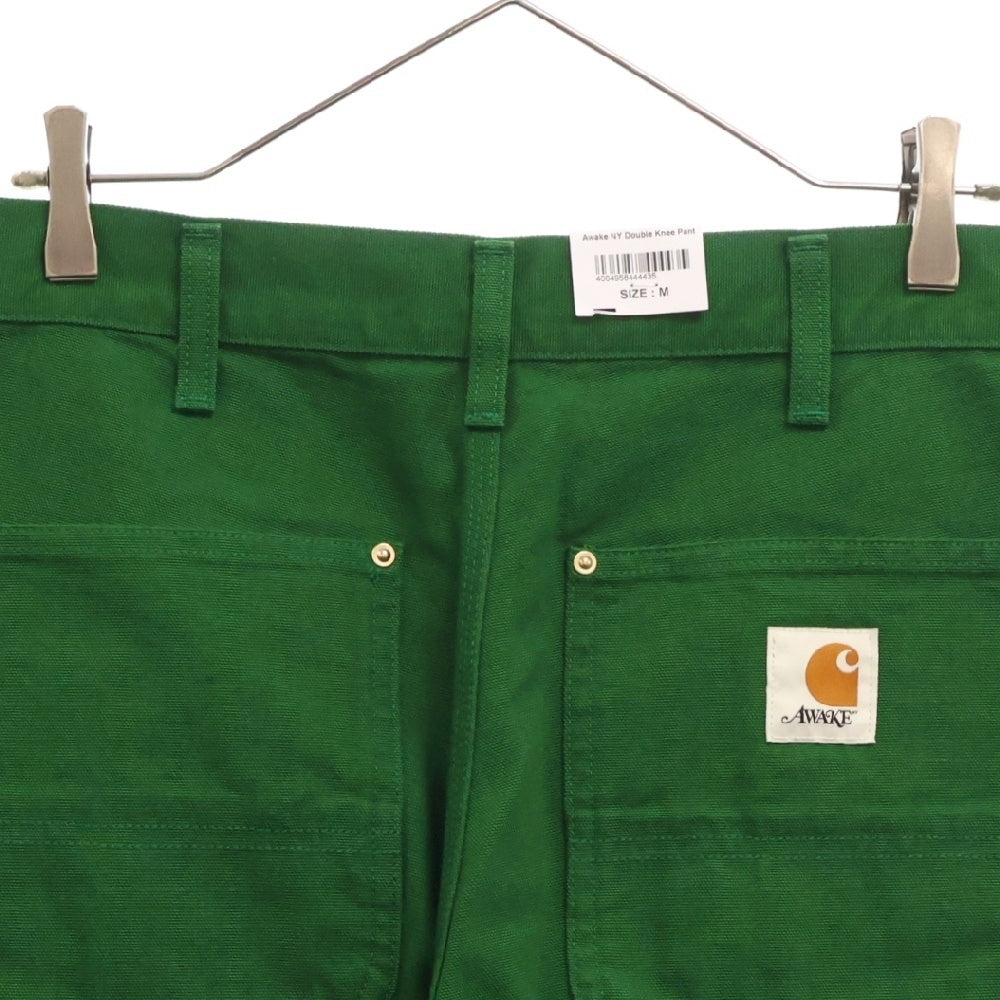 Carhartt WIP(カーハート ダブリューアイピー) × AWAKE NY Double Knee Pant アウェイク ニューヨーク ダブル ニー パンツ グリーン