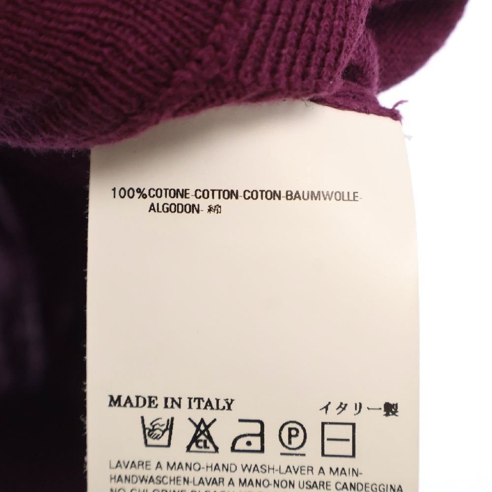 Maison Margiela(メゾンマルジェラ) 07SS ここのえタグ コットン ニット カーディガン レディース パープル