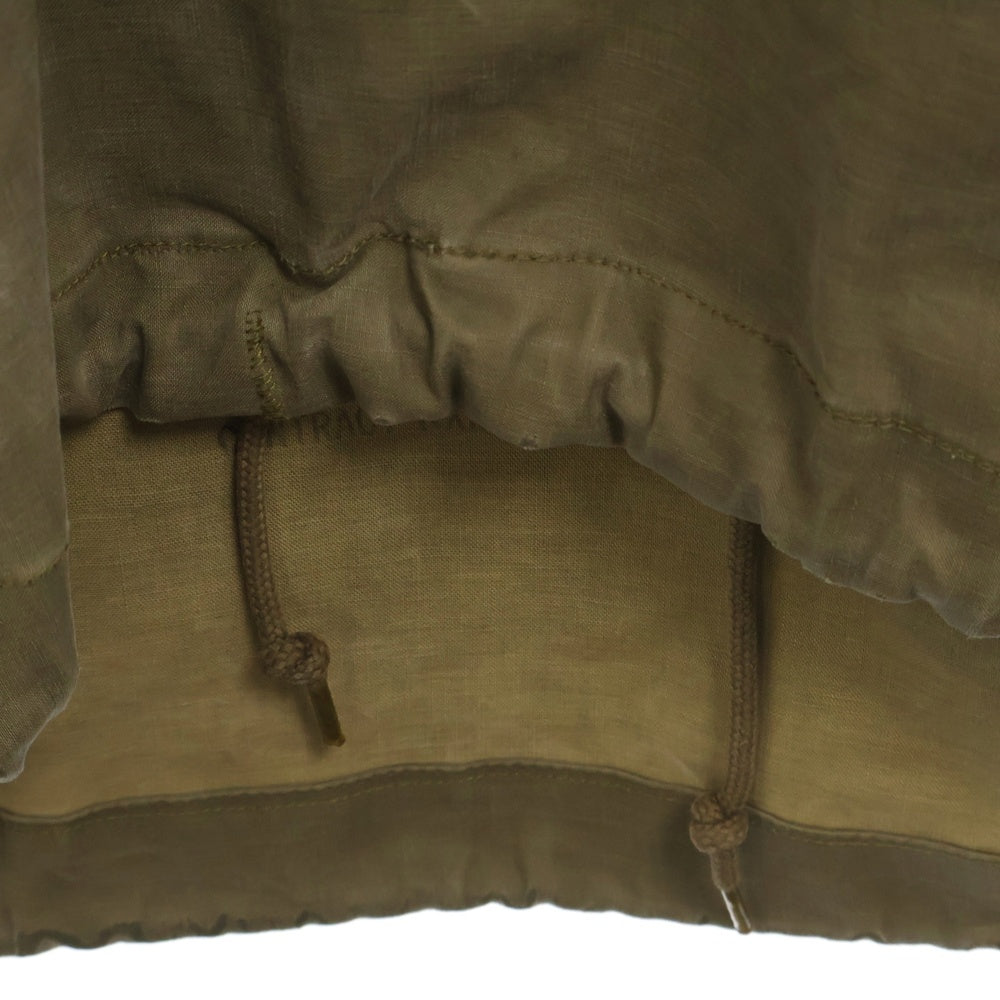 VINTAGE(ヴィンテージ) 40S VINTAGE USN DECK RAIN PULLOVER PARKA ヴィンテージ アメリカ海軍 デッキレインプルオーバーパーカー 胸ステンシル カーキ