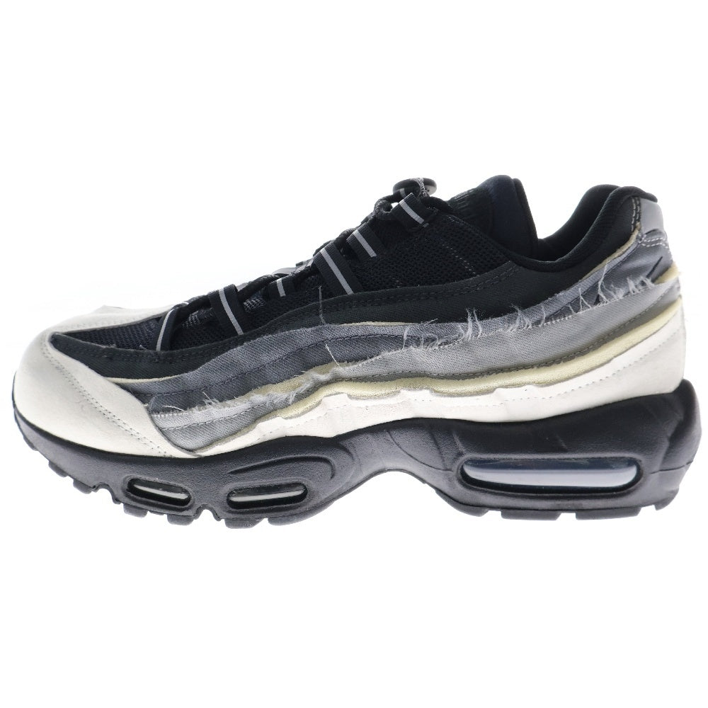 NIKE(ナイキ) × COMME des GARCONS AIR MAX 95 コムデギャルソン エアマックス95 ローカットスニーカー グレー US9/27.0cm CU8406-101