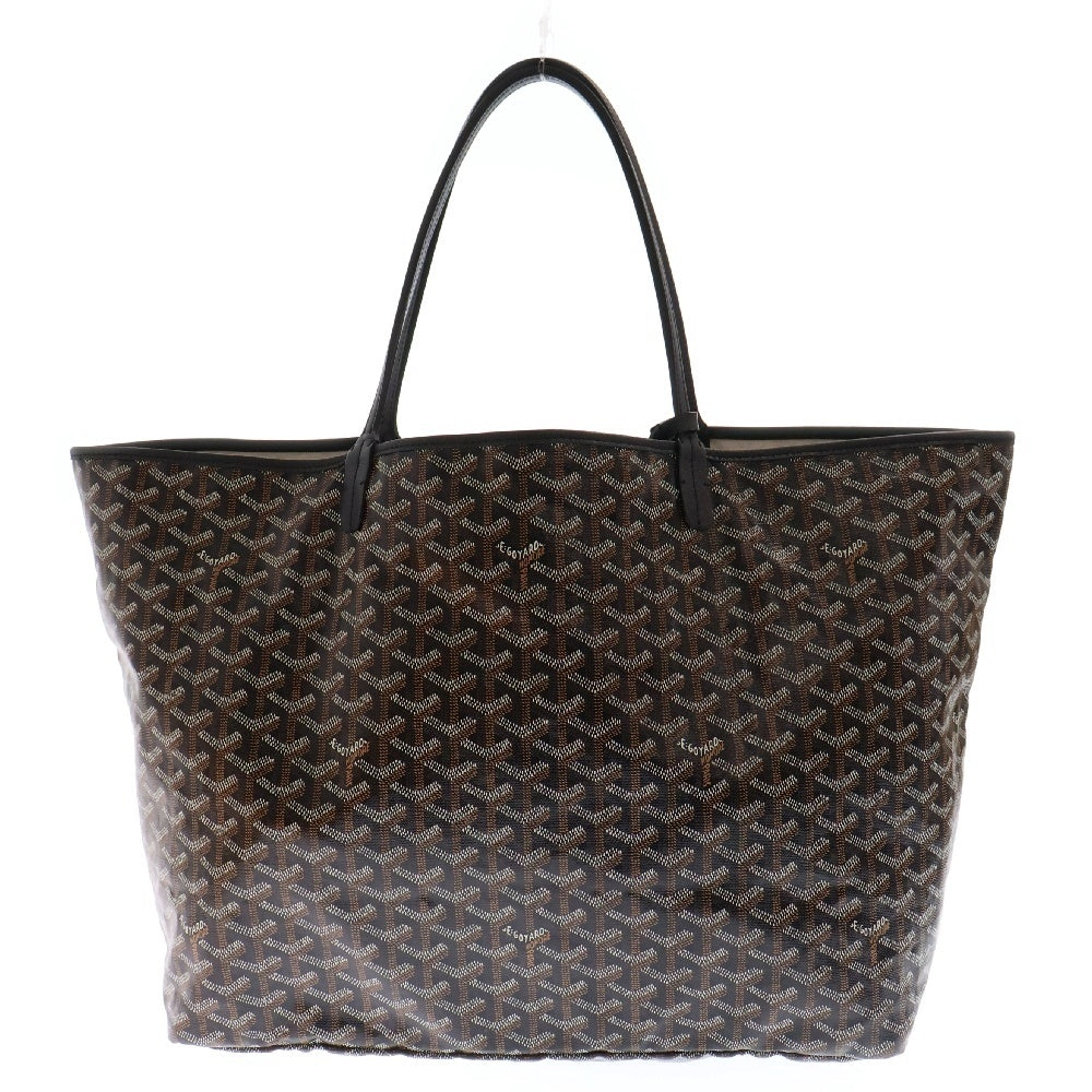 GOYARD(ゴヤール) サンルイ GM レザー ハンド トートバッグ グレー 総柄
