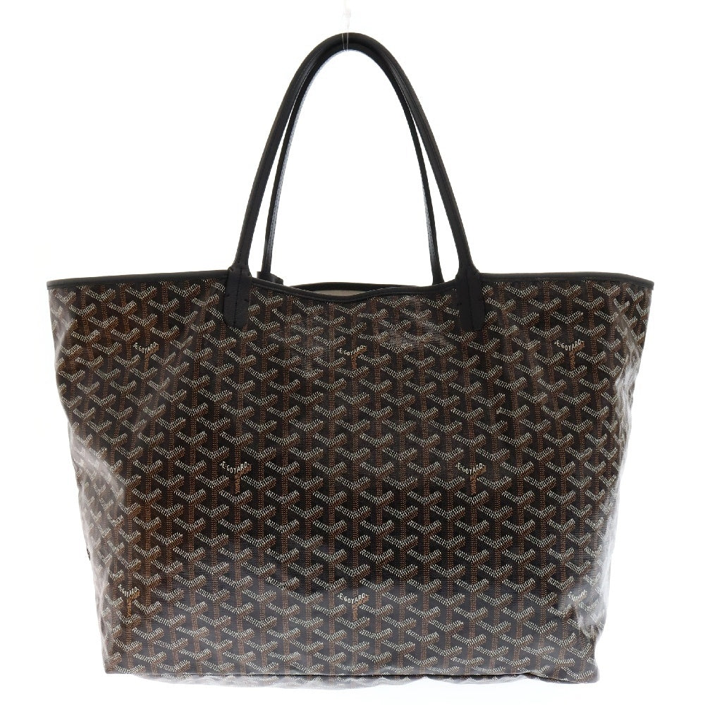 GOYARD(ゴヤール) サンルイ GM レザー ハンド トートバッグ グレー 総柄