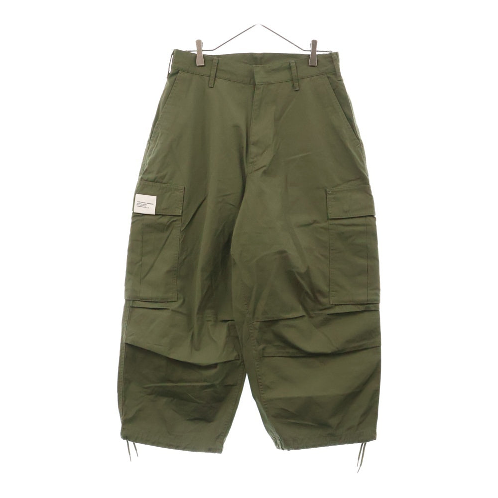 NEIGHBORHOOD(ネイバーフッド) 23SS WIDE CARGO PANTS ワイド カーゴ マルチポケット パンツ カーキ 231YTNH-PTM03
