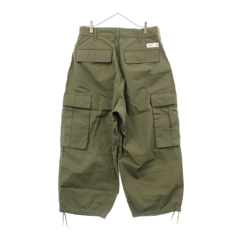 NEIGHBORHOOD(ネイバーフッド) 23SS WIDE CARGO PANTS ワイド カーゴ マルチポケット パンツ カーキ 231YTNH-PTM03