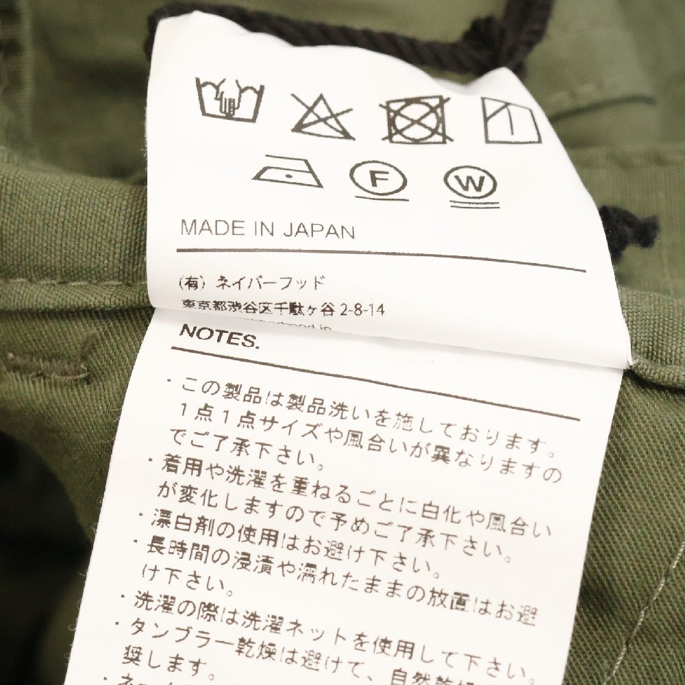 NEIGHBORHOOD(ネイバーフッド) 23SS WIDE CARGO PANTS ワイド カーゴ マルチポケット パンツ カーキ 231YTNH-PTM03