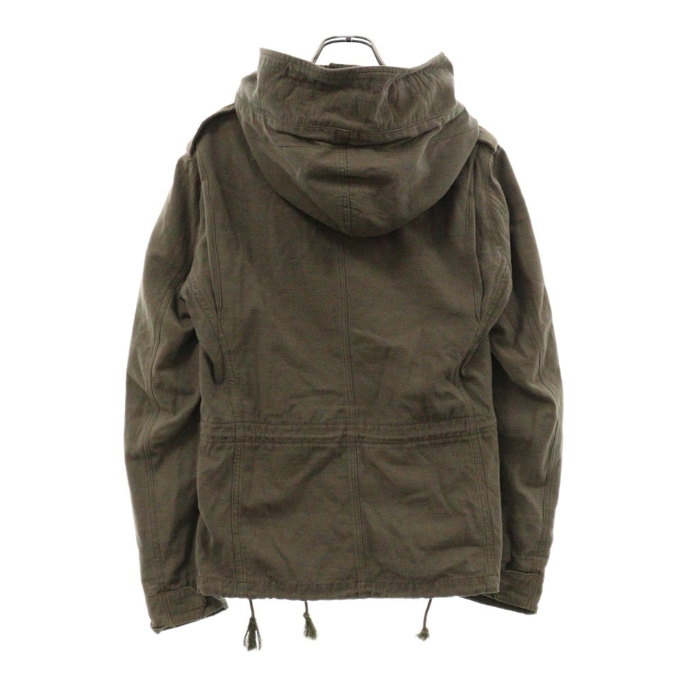 ATTACHMENT(アタッチメント) M65 コットン フーデッド ミリタリージャケット カーキ AB21-295